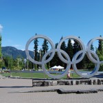 De Olympische ringen in Whistler